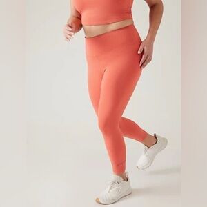 Athleta Elation Train Logo 7/8 Tight size XL - Soft Persimmon